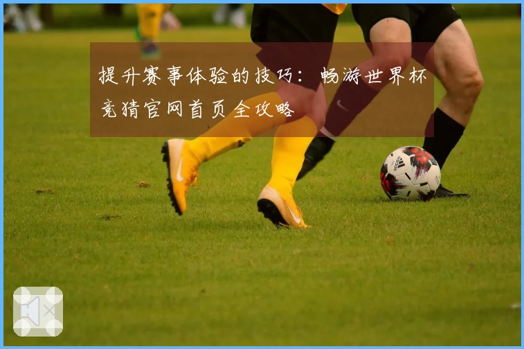 提升赛事体验的技巧：畅游世界杯竞猜官网首页全攻略