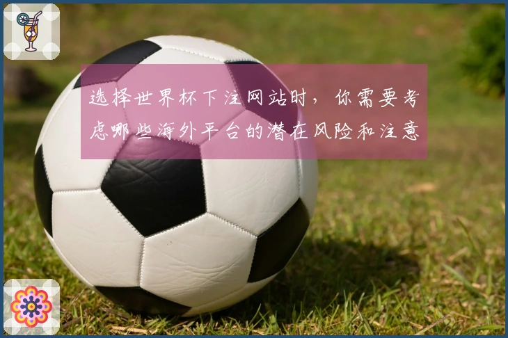 选择世界杯下注网站时，你需要考虑哪些海外平台的潜在风险和注意事项？